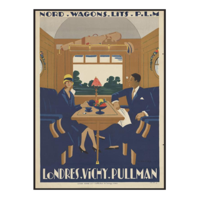 Londres-Vichy-Pullman ill. Naurac Chaurand