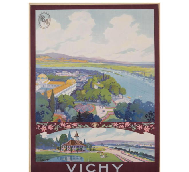 P. L. M. Vichy la grande station thermale